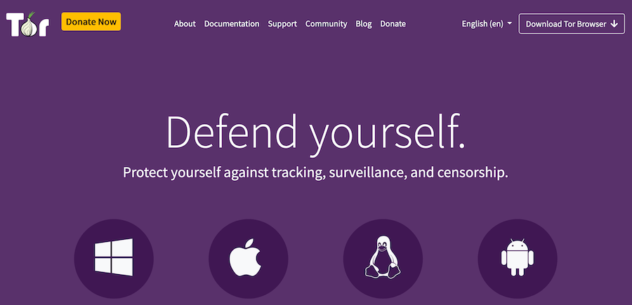 tor anonymous network