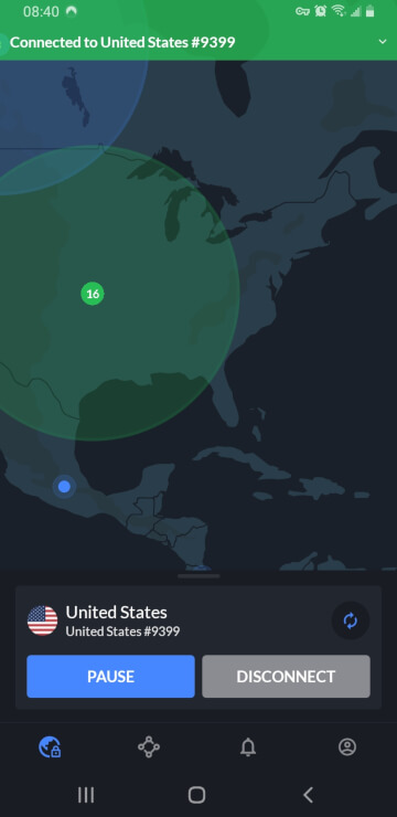 mobile VPN app gaming
