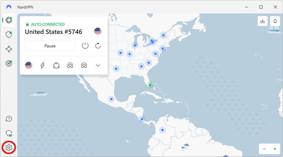 nordvpn china settings
