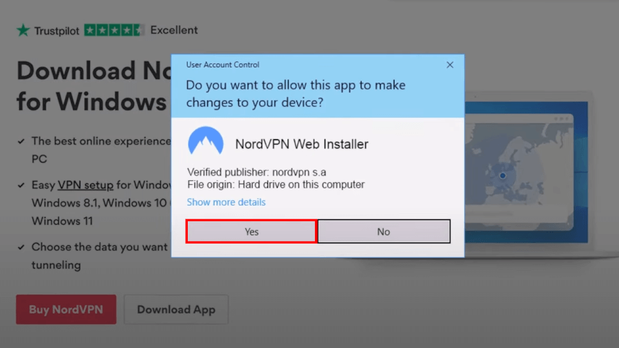 NordVPN Install App