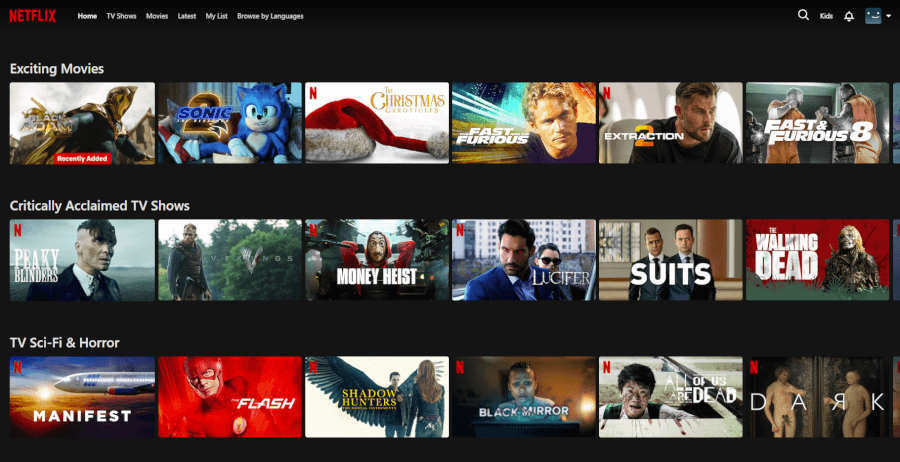 Netflix with IPVanish
