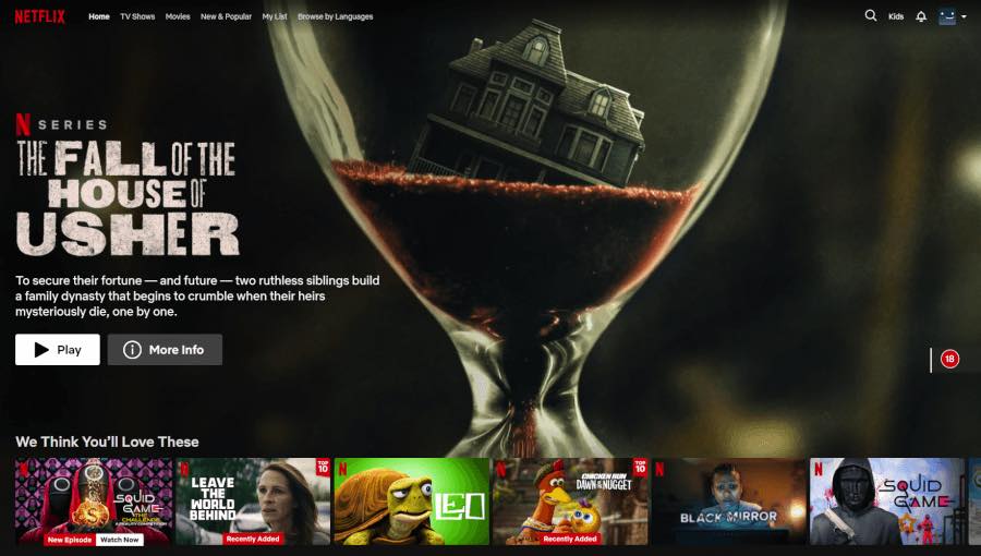 UK Netflix with a VPN 2024