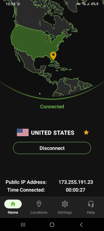 IPVanish for Android