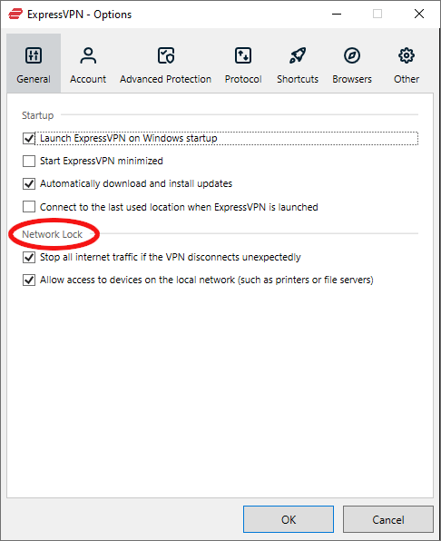 Use Network Lock when Torrenting