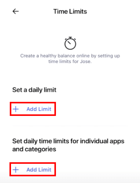 Aura add time limits