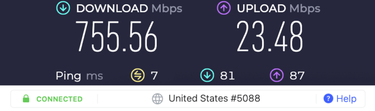 VPN-with-no-lag-NordVPN-speed-test