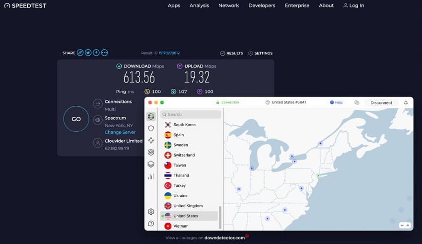 VPN for poker: NordVPN speed test