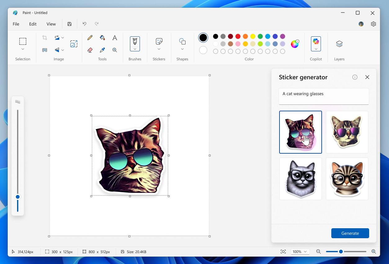 Microsoft Introduces New AI Features to Paint and Notepad in Windows 11