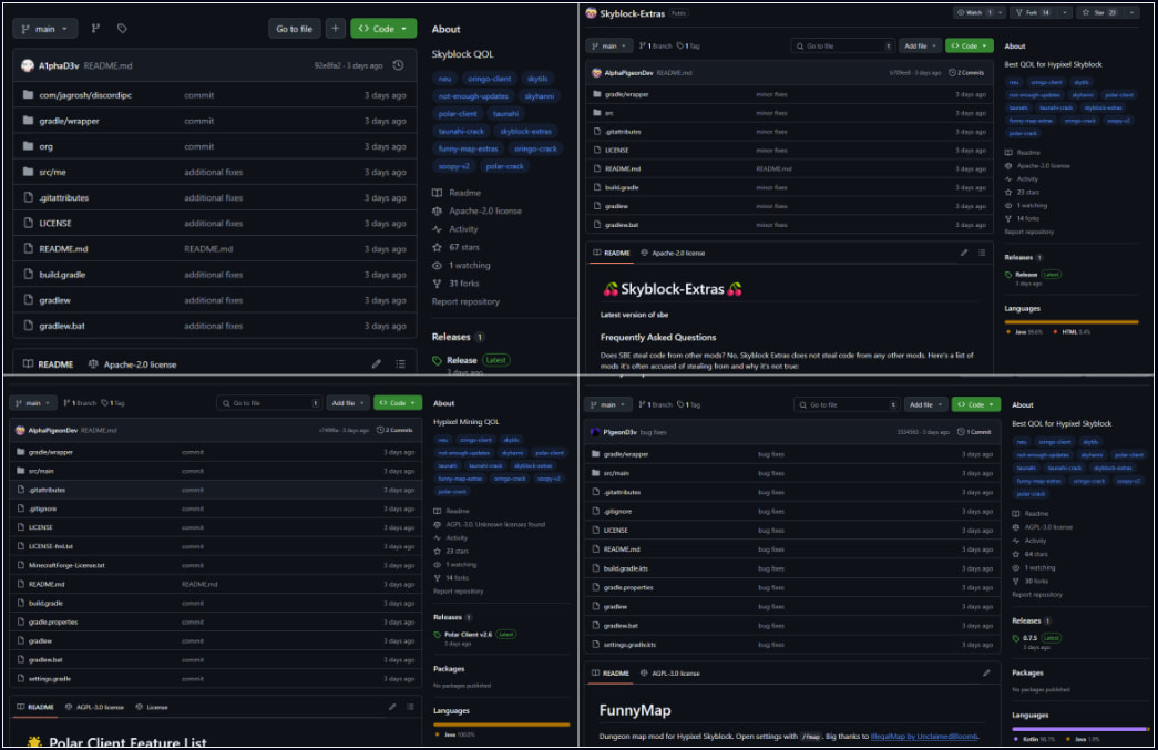 Fake Minecraft Mods Deliver Data-Stealing Malware to Players