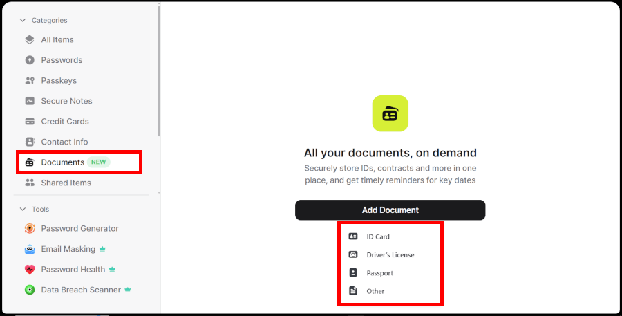 NordP add documents