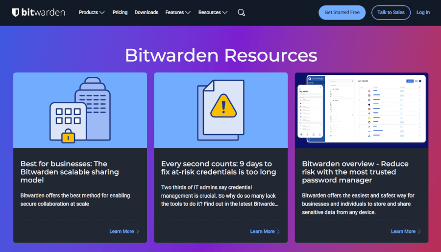 Bitwarden support