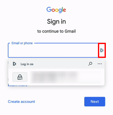 Dashlane autofill