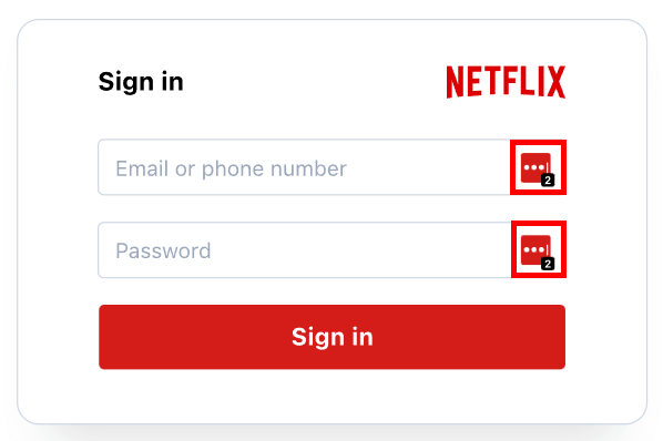 LastPass autofill