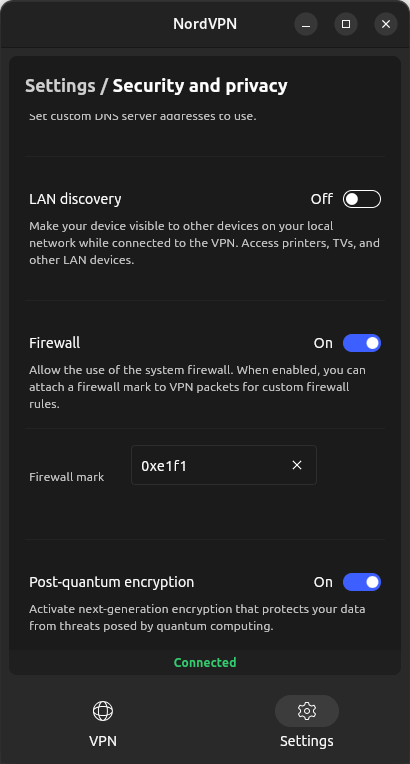 NordVPN Post-Quantum