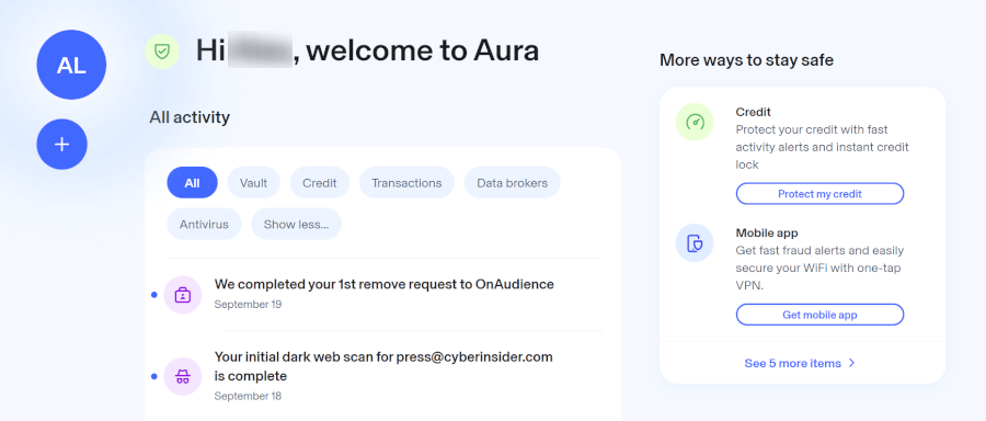 Aura scan