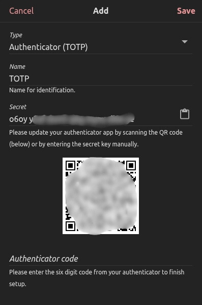 Tuta Mail 2FA setup