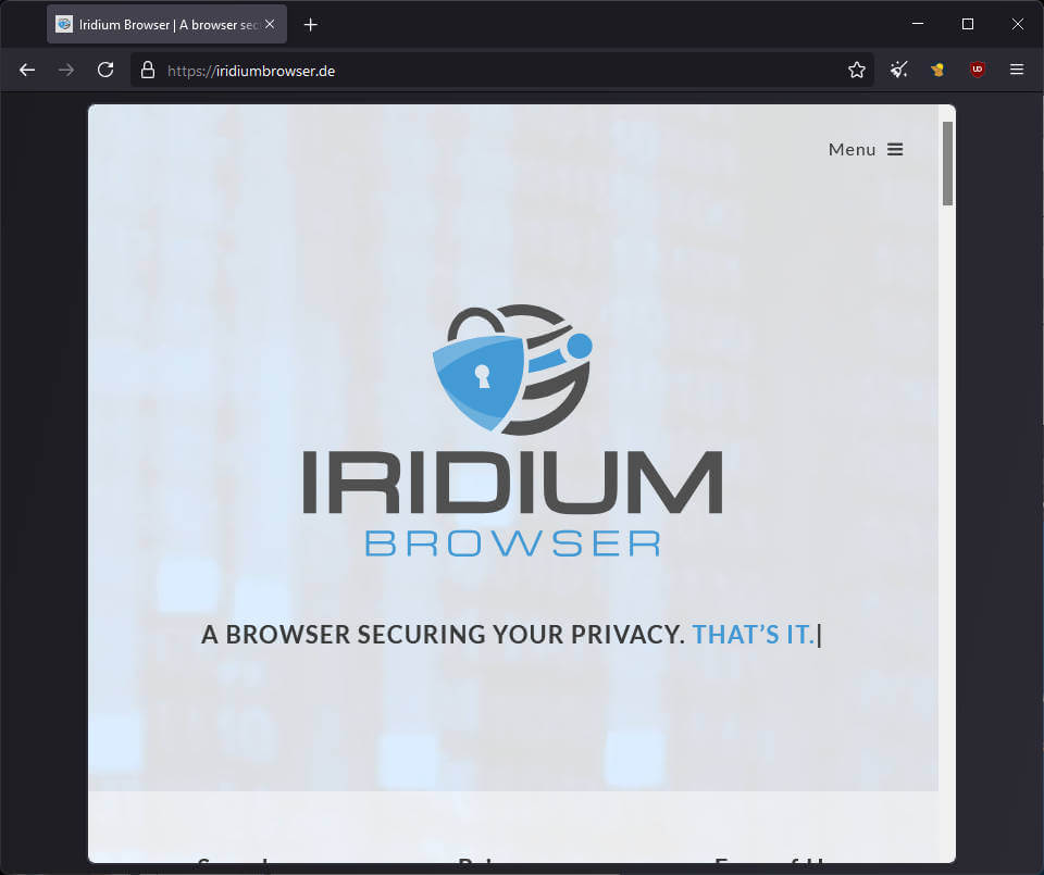 Iridium Browser