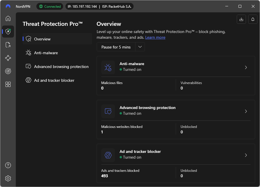 NordVPN Threat Protection Pro
