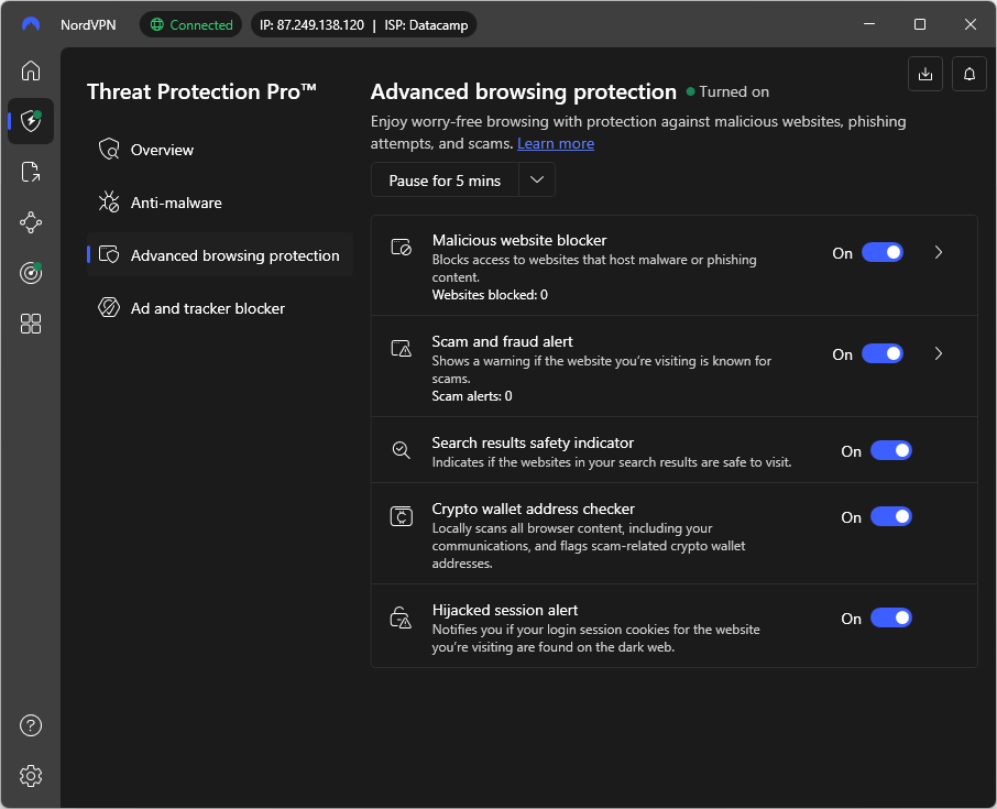 NordVPN Threat Protection Pro