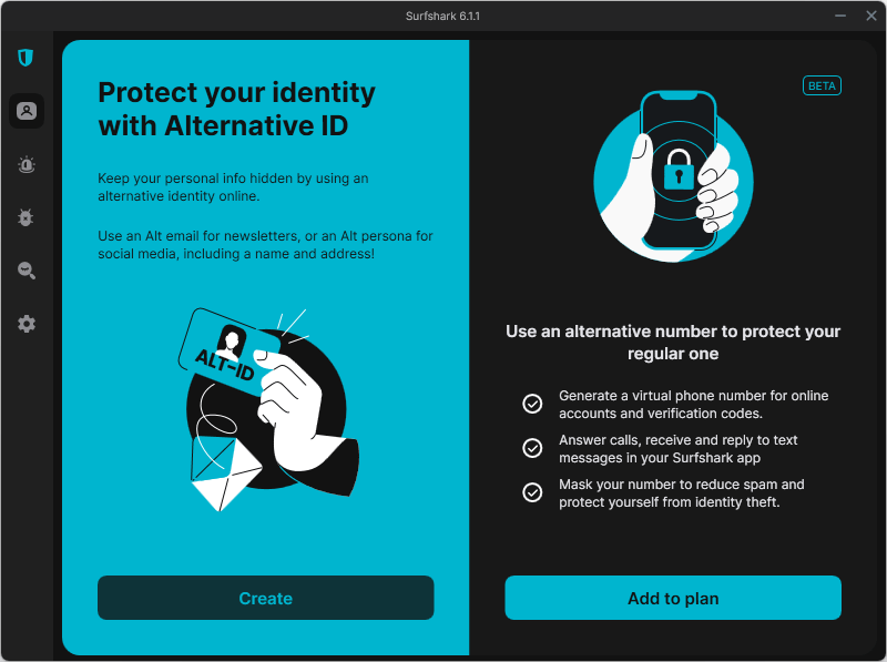 Surfshark Alternative ID