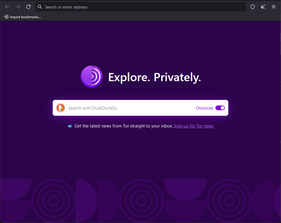 Tor browser