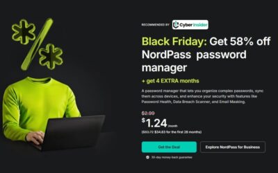 NordPass Black Friday deal