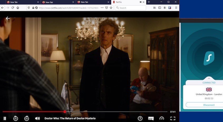 Surfshark Netflix streaming