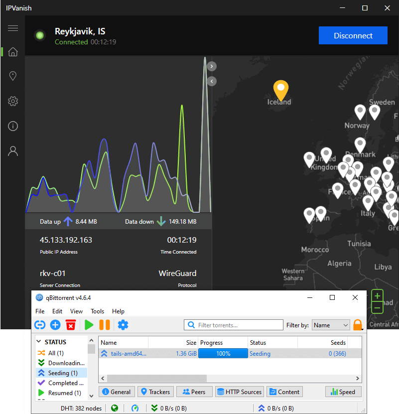 IPVanish and qBittorrent