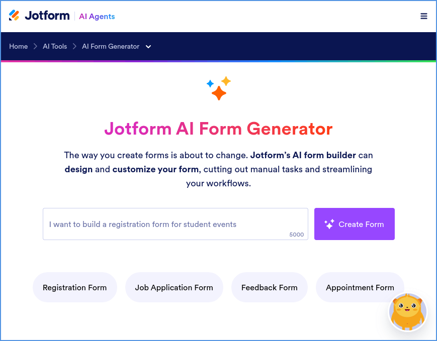 Jotform AI