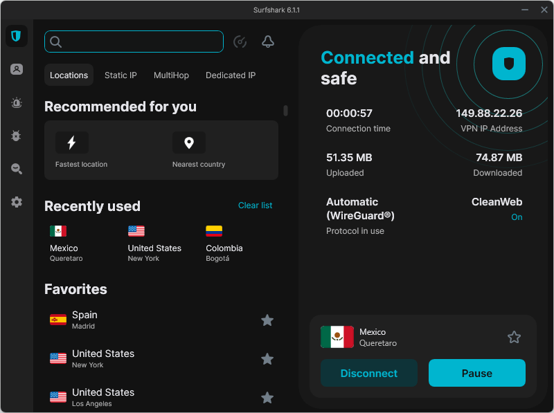 Surfshark for Torrenting