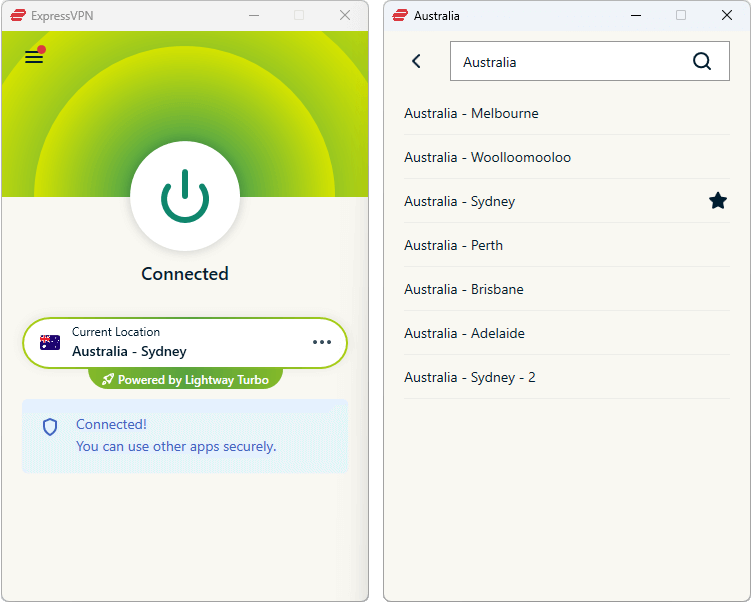 ExpressVPN for Australia