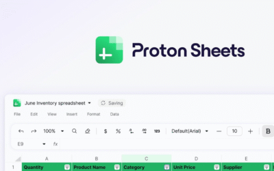 Proton launches encrypted spreadsheet tool Proton Sheets