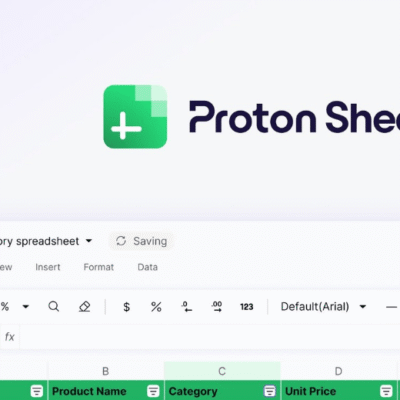 Proton launches encrypted spreadsheet tool Proton Sheets