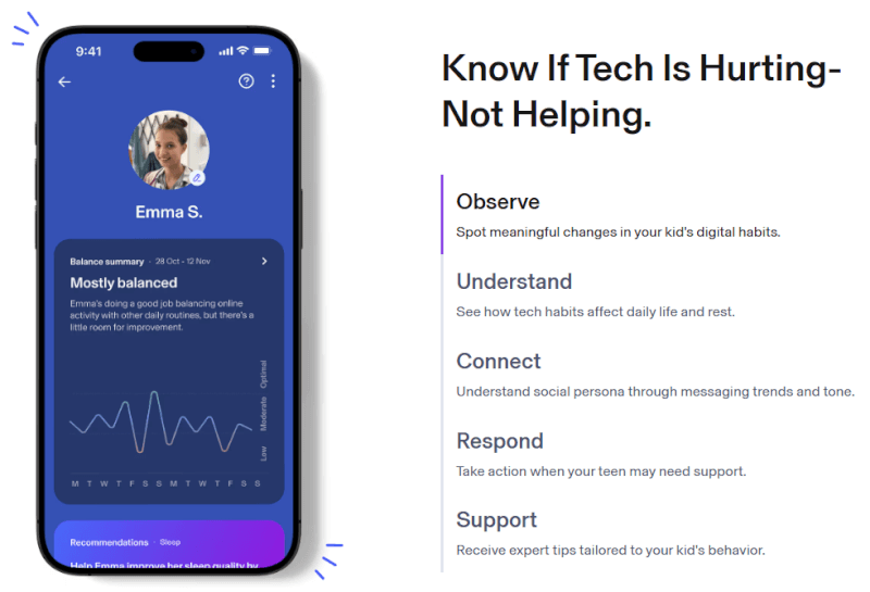 Aura Parental Controls About