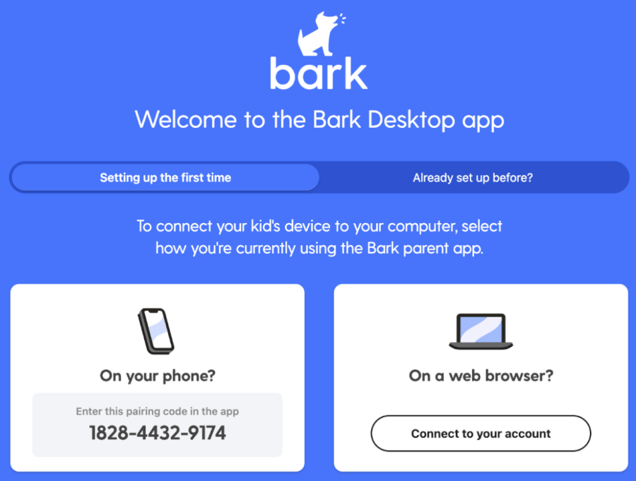 Bark desktop app