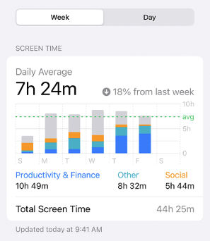 Bark’s screen time