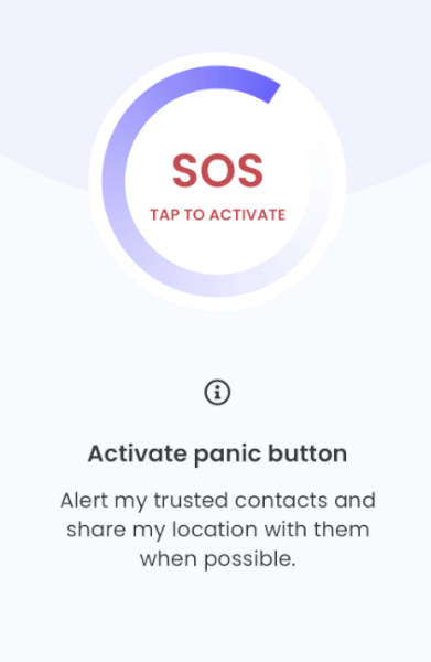 Qustodio Panic Button