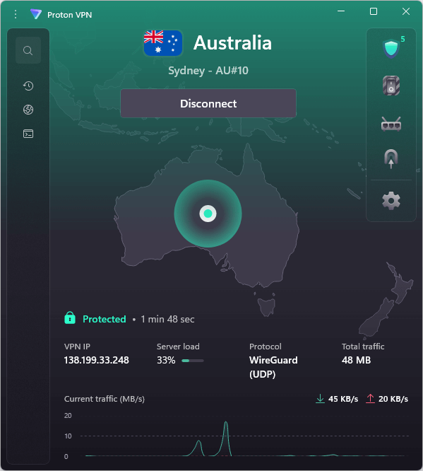Proton VPN for Egypt