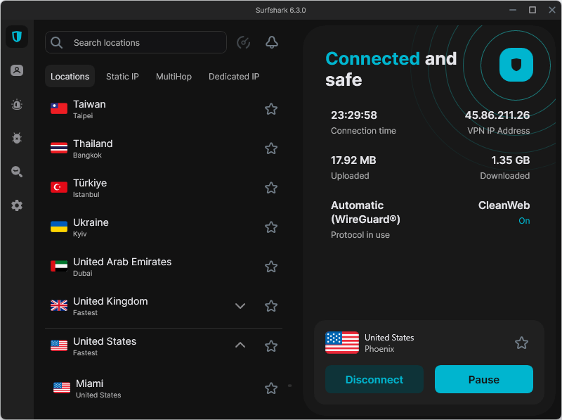 Surfshark for FanDuel