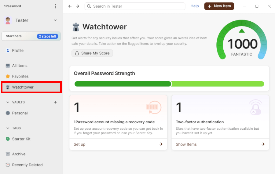 1Password Watchtower 2026