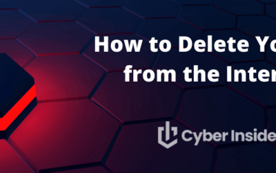 Delete yourself from the internet