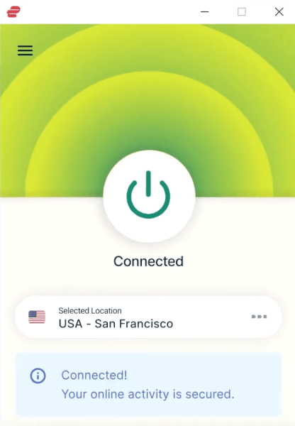 ExpressVPN Windows app