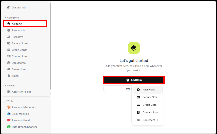 NordPass get started 2026