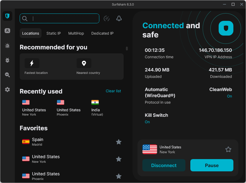 Surfshark free trial