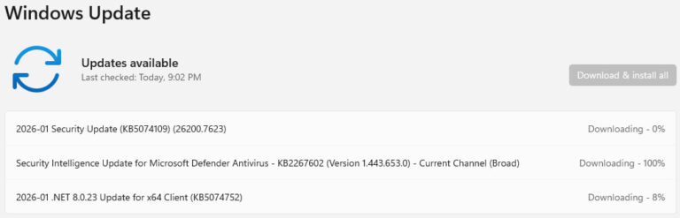 Microsoft fixes 114 flaws in year's first Windows 11 Patch Tuesday