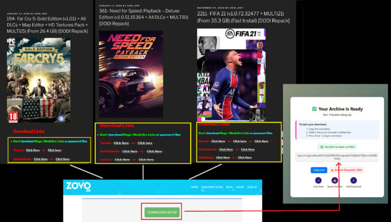 RenEngine campaign infected 400,000 users via cracked games