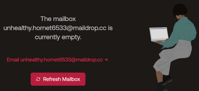 Maildrop refresh your mailbox