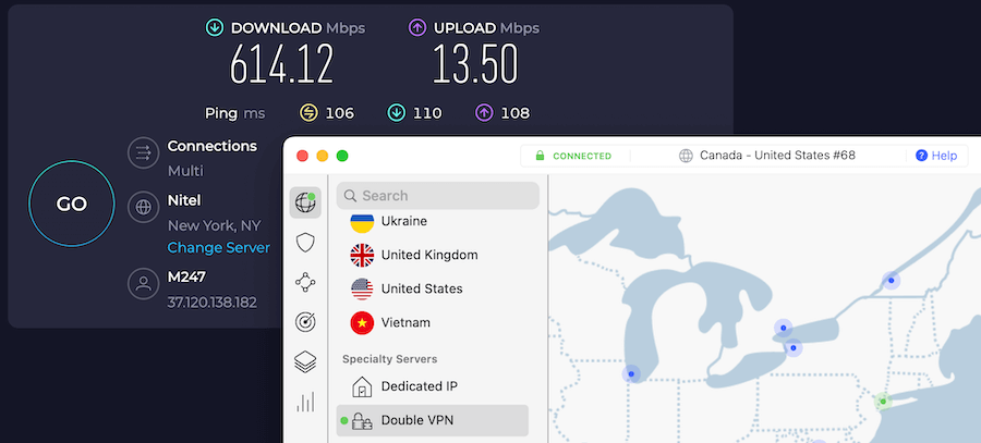 Multi-Hop-VPN-speed