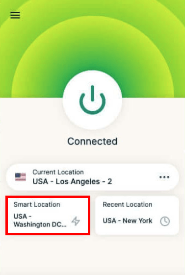 ExpressVPN Smart Location