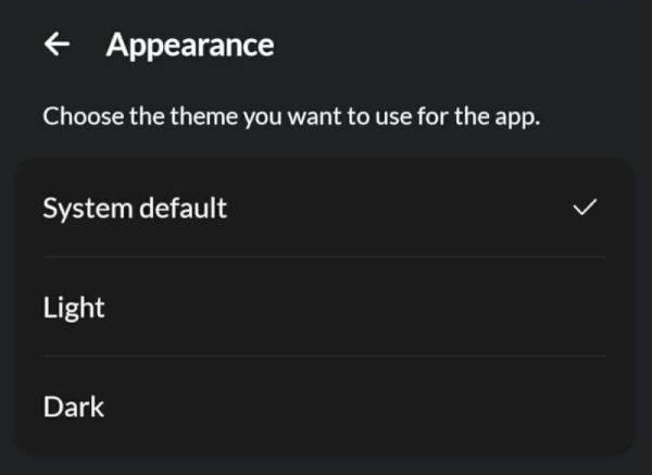 NordVPN customizing app appearance